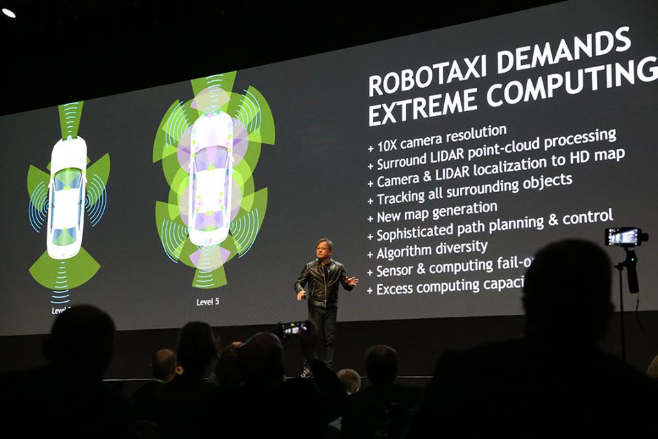 NVIDIA на выставке CES 2018 презентовала новейший автомобильный процессор NVIDIA Xavier
